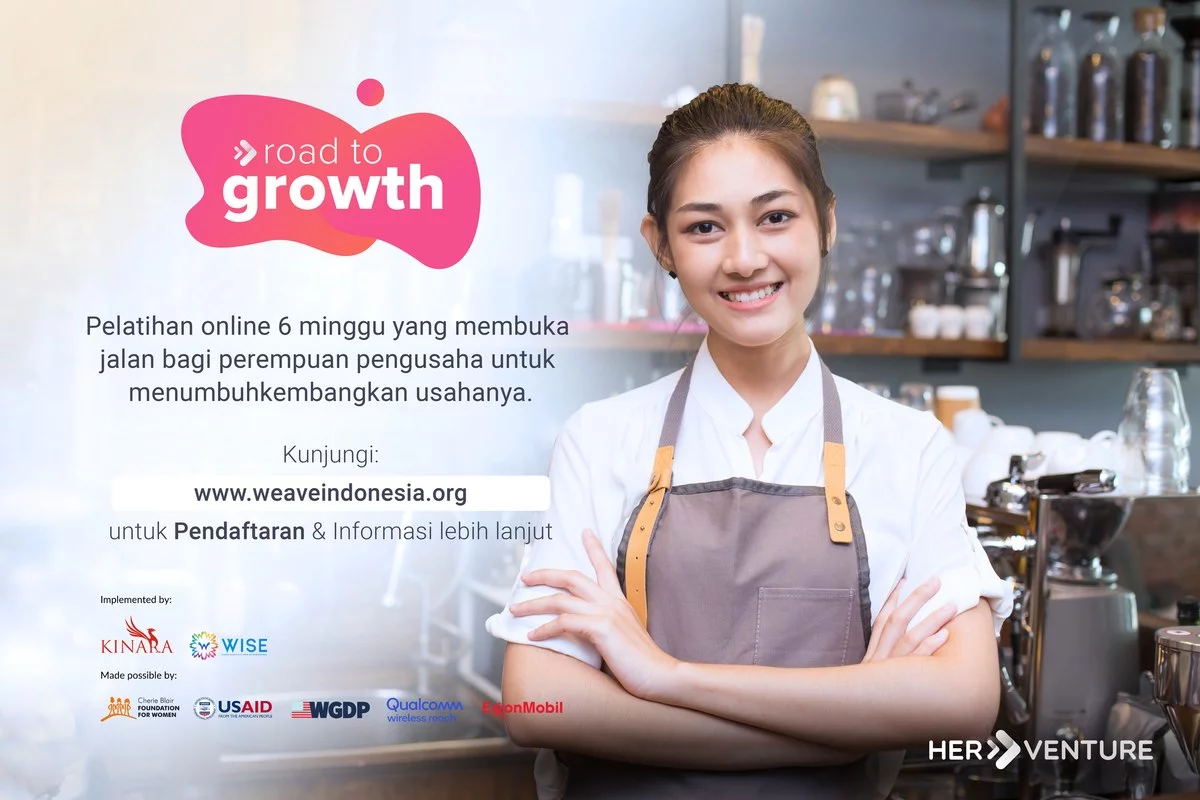 Road to Growth – Mendukung Perempuan Indonesia Berkarya dan Berdaya!